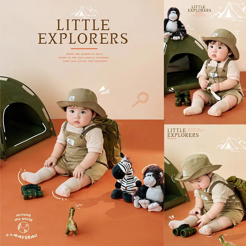 Camping Theme Set - Newborn Photography Props - Image 2